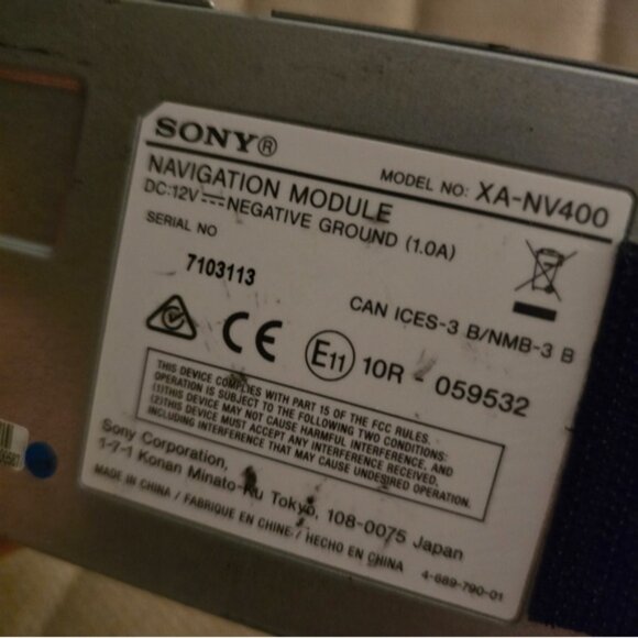 Sony XA-NV400 Navigation Module TomTom Nav - Picture 8 of 8
